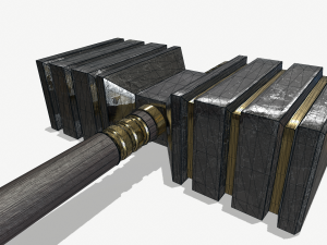 Battle hammer 3D Model