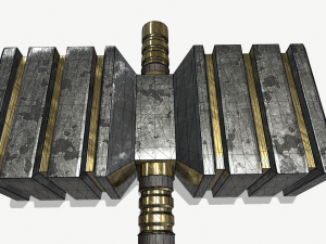 Battle hammer 3D Model