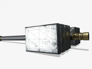 Martello da battaglia Modello 3D