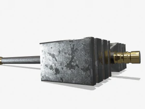 Martello da battaglia Modello 3D