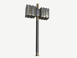 Battle hammer 3D Model
