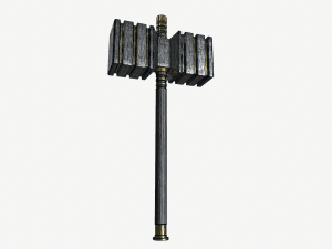Battle hammer 3D Model