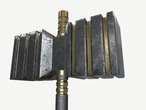 Battle hammer 3D Model