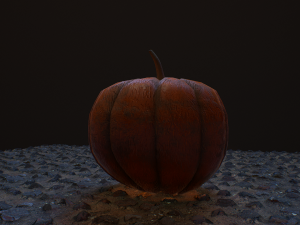 Carved halloween pumpkin vol 2 Modelo 3D