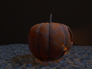 Carved halloween pumpkin vol 2 Modelo 3D