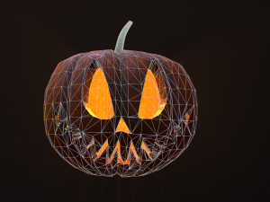 Carved halloween pumpkin vol 2 Modelo 3D