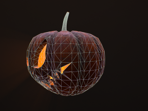 Carved halloween pumpkin vol 2 Modelo 3D