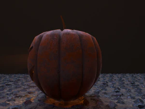 Carved halloween pumpkin vol 3 3D Model