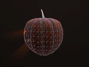 Carved halloween pumpkin vol 3 3D Model