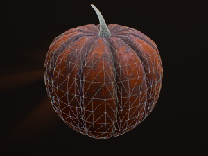 Carved halloween pumpkin vol 3 Modelo 3D