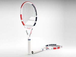 Pure Strike Lite Racquets Modelo 3D
