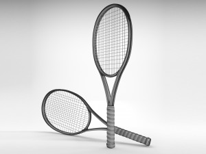 Pure Strike Lite Racquets Modelo 3D