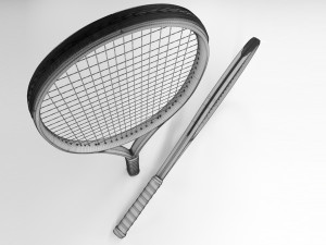 Pure Strike Lite Racquets Modelo 3D