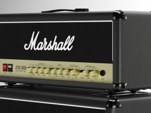 Marshall JCM 2000 DSL 100 3D Model