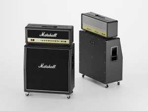 Marshall JCM 2000 DSL 100 3D Model