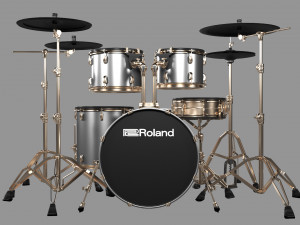 Roland V-Drums Acoustic Design Electronic Drum Set 3D Model