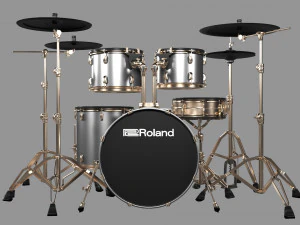 Roland V-Drums Acoustic Design Electronic Drum Set 3D Model