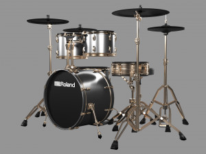 Roland V-Drums Acoustic Design Electronic Drum Set 3D Model