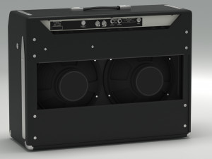 Marshall AMP Fender 65 Deluxe Reverb 3D 3D Model