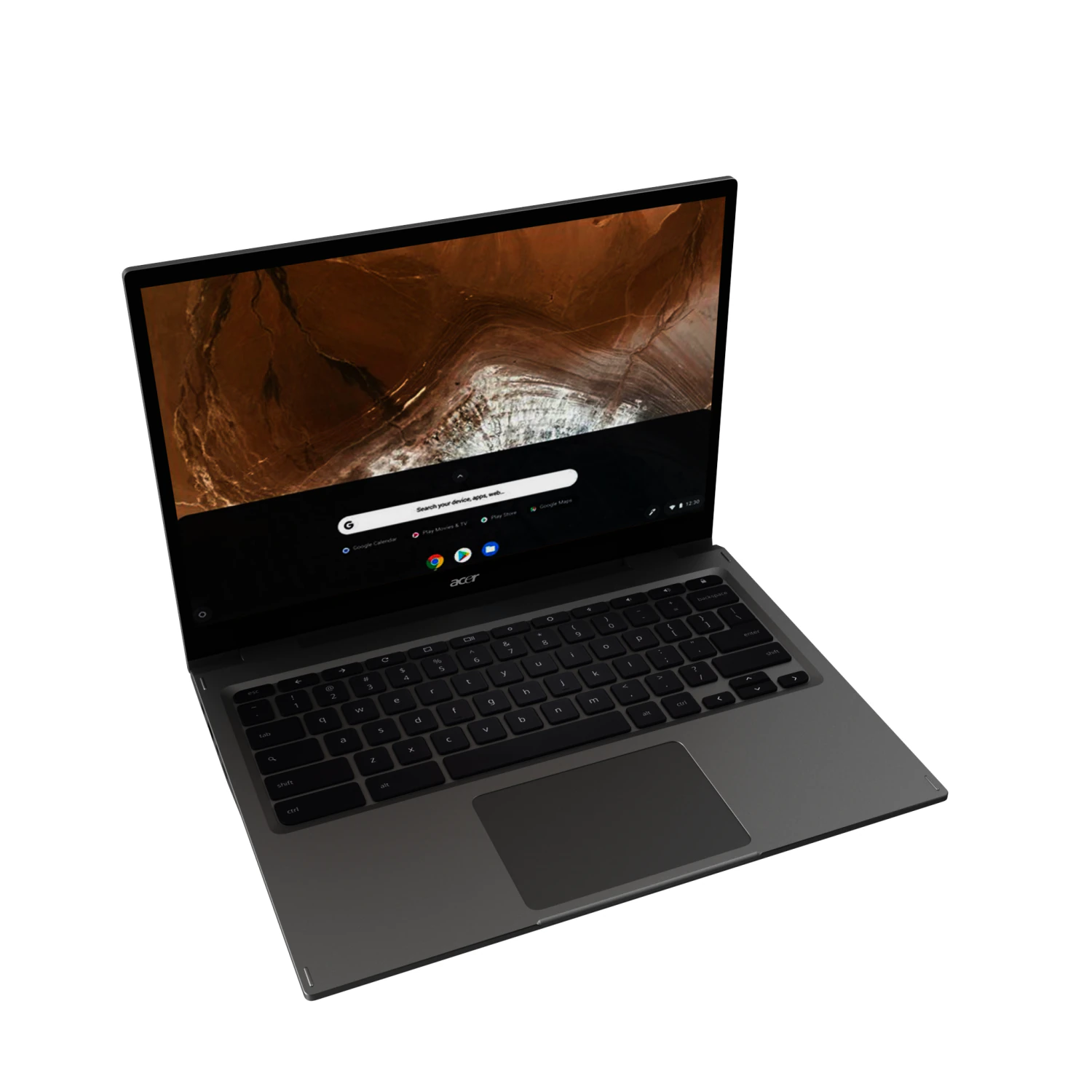Acer Chromebook Enterprise Spin 713 3D Model .c4d .max .obj .3ds .fbx .stl .blend