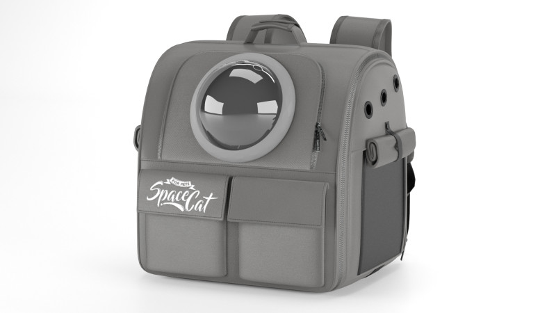CAT Bubble Backpack Durable Stylish Pet Carrier 3D Модель .c4d .max .obj .3ds .fbx .stl .blend