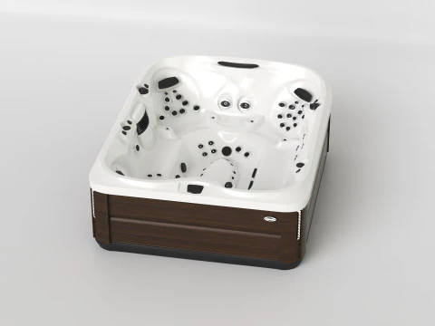 Hot Tub Luxury Spa Experience 3D Model