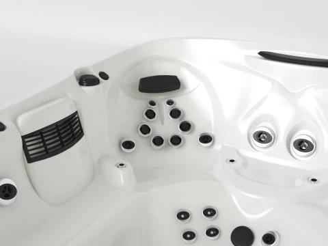 Hot Tub Luxury Spa Experience 3D Model