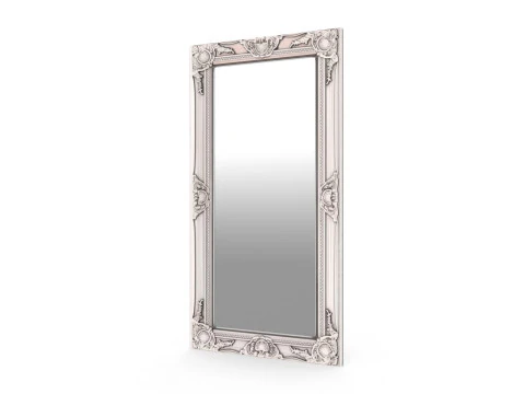 Haywood Wall Mirror Antique Silver 3D Model