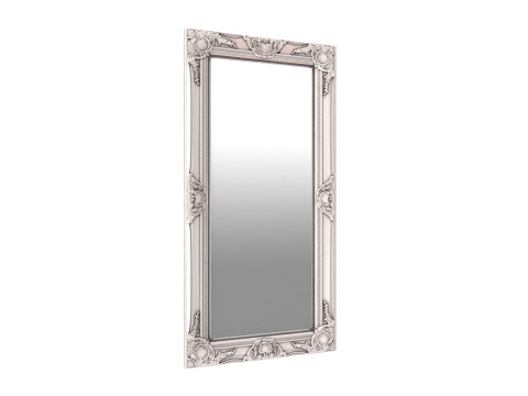 Haywood Wall Mirror Antique Silver Modelo 3D