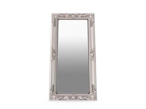 Haywood Wall Mirror Antique Silver 3D Model