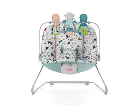 Hamaca estilo Terrazzo Signature de Fisher-Price Modelo 3D