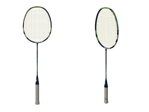 Badminton Racket 3D Model