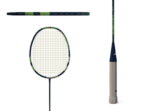 Badminton Racket 3D Model