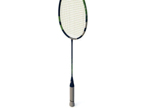Badminton Racket 3D Model