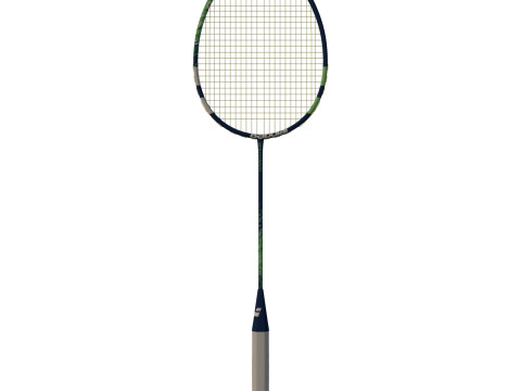 Badminton Racket 3D Model