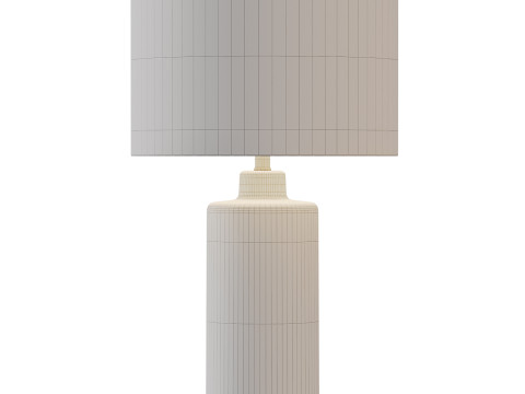 Ariette Ceramic Table Lamp 3D 모델