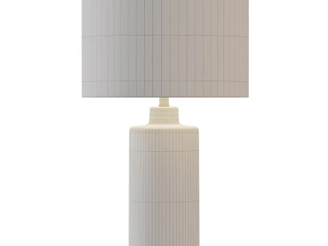 Lampada da tavolo in ceramica Ariette Modello 3D