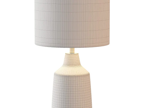 Lockwood Concrete Accent Lamp 3D Model