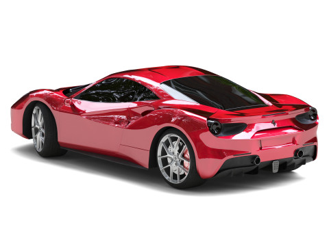 Ferrari 488 GTB 3Dモデル