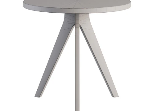 Tripod Dining Table 3D Model