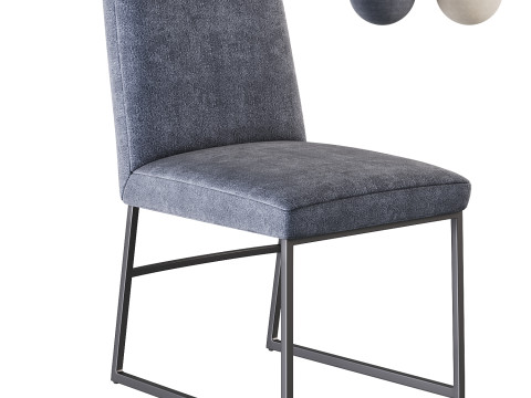 Range Side Dining Chair 3D Model