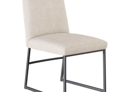Range Side Dining Chair 3D 模型