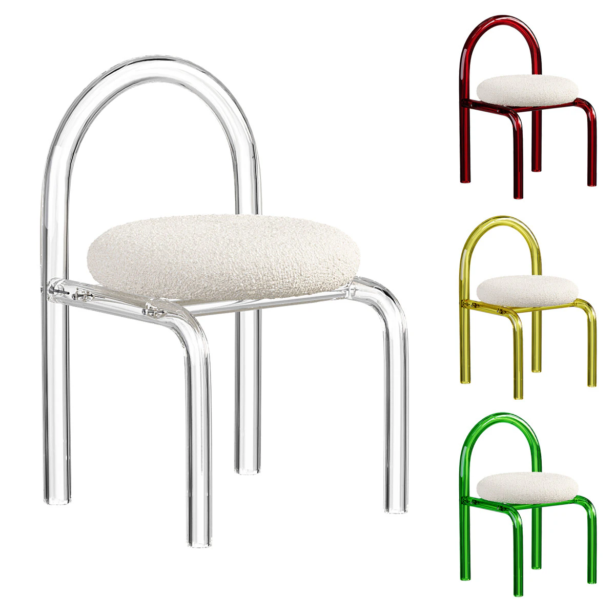 Daisy Chair 1 3D Model .c4d .max .obj .3ds .fbx .stl .blend 