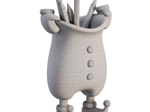 Interesting holding up pants 3D Model