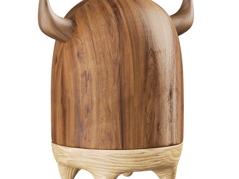 Monster Wooden toothpick box Decor 3Dモデル