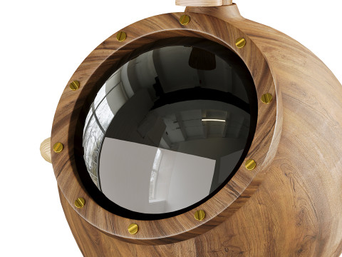 Wooden Decorative Jewelry Box 3D Model