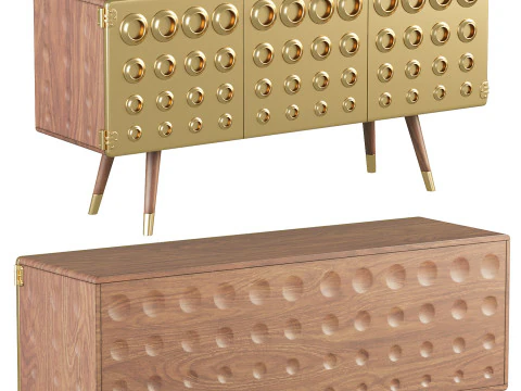 Aparador de Mon&oacute;culos Modelo 3D