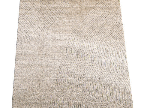 Sandy rug from Claudia 1 3D Model