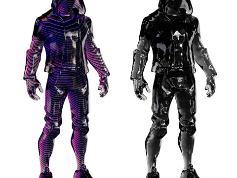 Cyber man 3D Print Model