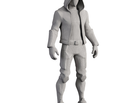 Cyber man 3Dプリントモデル